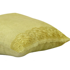 Green Lacy cushions