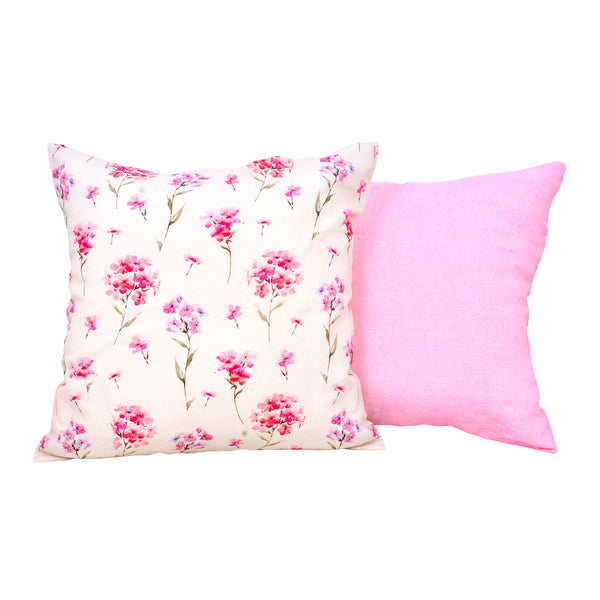 Pink Floral Printed Cushions