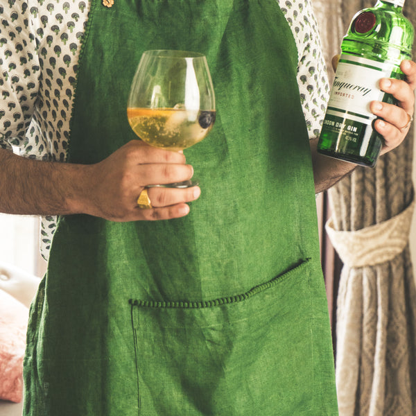 Tropical Green Apron