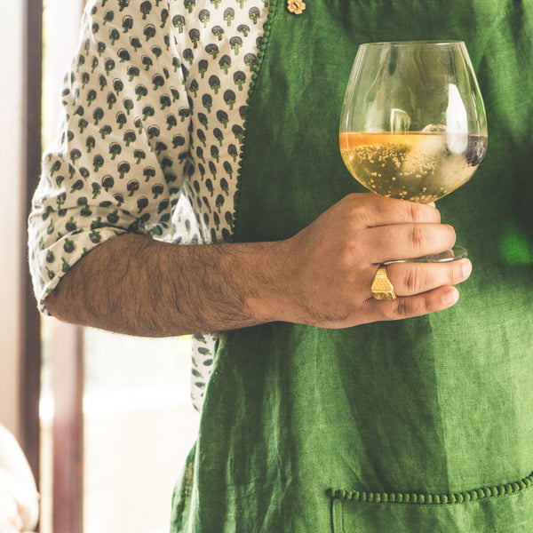 Tropical Green Apron