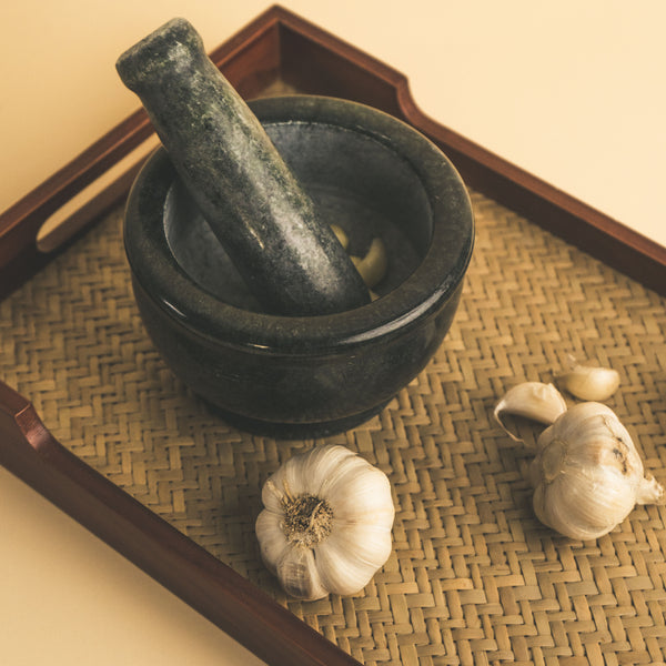 Udaipur Green Mortar Pestle