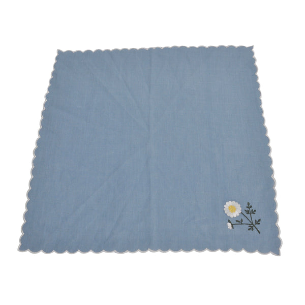 Daisy Scallop Napkin
