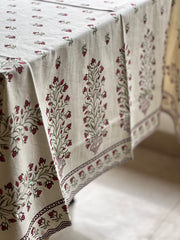 Petal & Print Cotton Table Cover