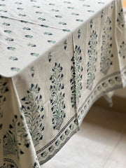 Petal & Print Cotton Table Cover