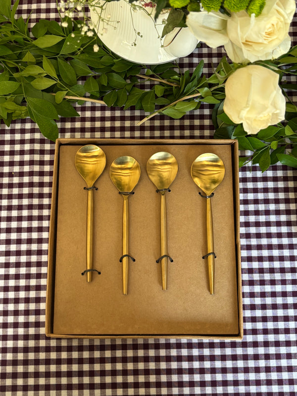 Dessert Spoon Cutlery | Set of 4