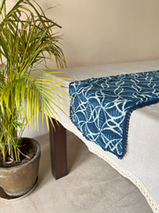 Indigo Cotton Runner