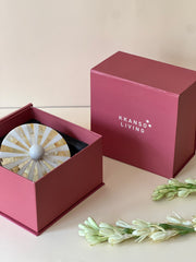 Marble Jewellery Box with Gift box