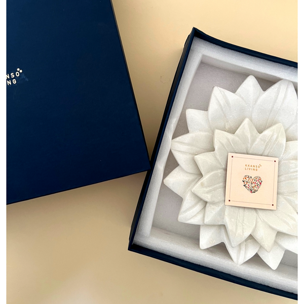 Lotus Urli with Gift box | Set of 2