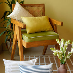 Off White Lacy cushions