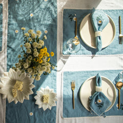 Daisy Dining Table Set | Runner + Mats