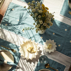 Daisy Dining Table Set | Runner + Mats